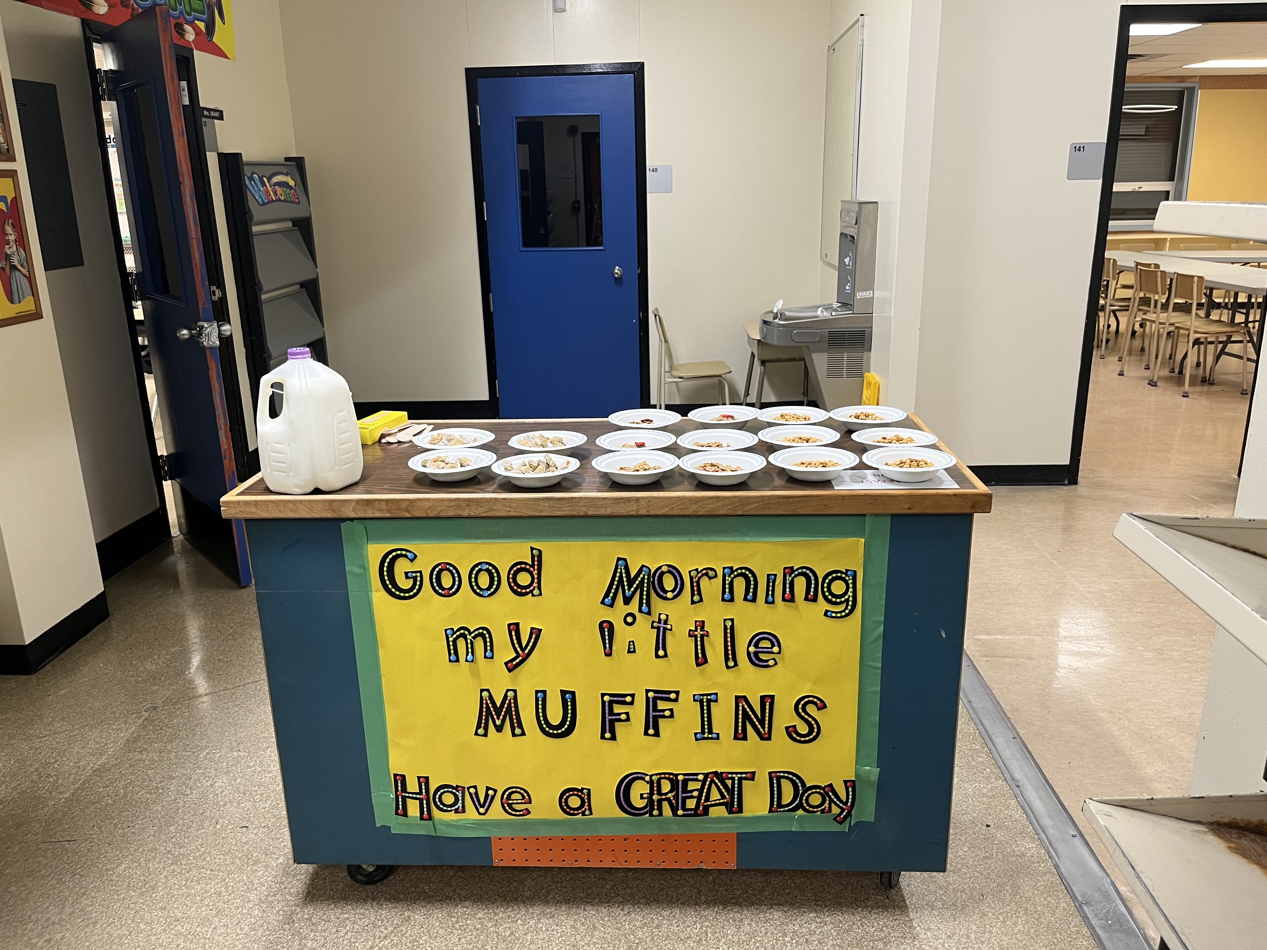 Starting the year with a healthy breakfast! Curt Levens